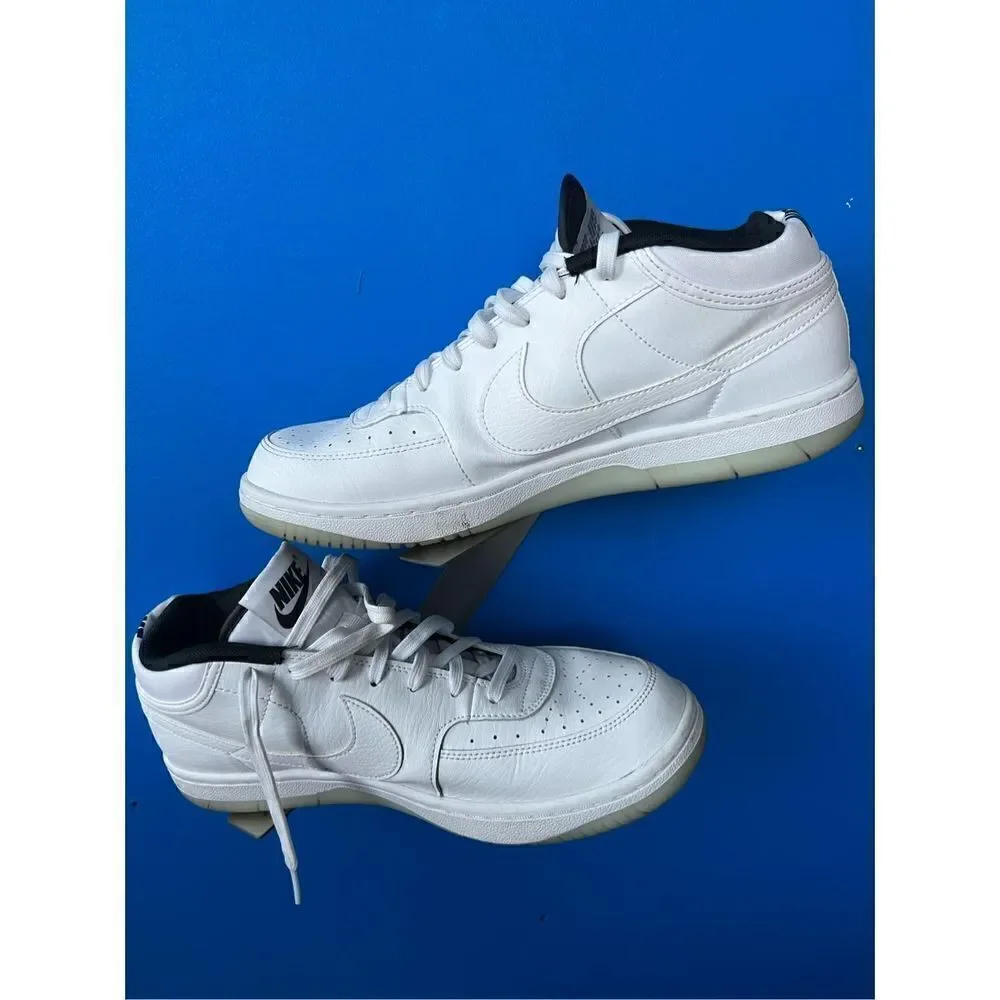 Size 11 - Nike Sky Force 3/4 White W/ Gum Sole